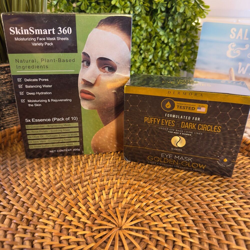 SkinSmart 360 Face Mask and Under Eye Patches